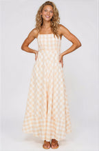 Maxi Dress - Spaghetti Strap A-Line Dress