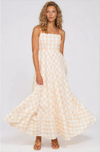 Maxi Dress - Spaghetti Strap A-Line Dress