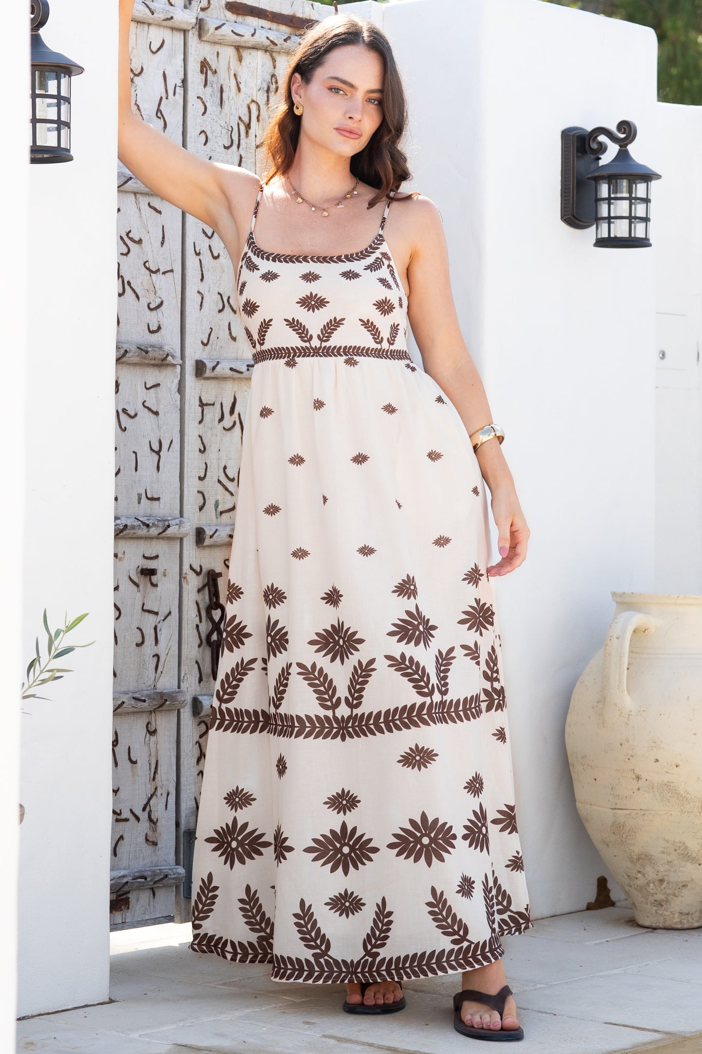 Maxi Dress - A-Line Sun Dress